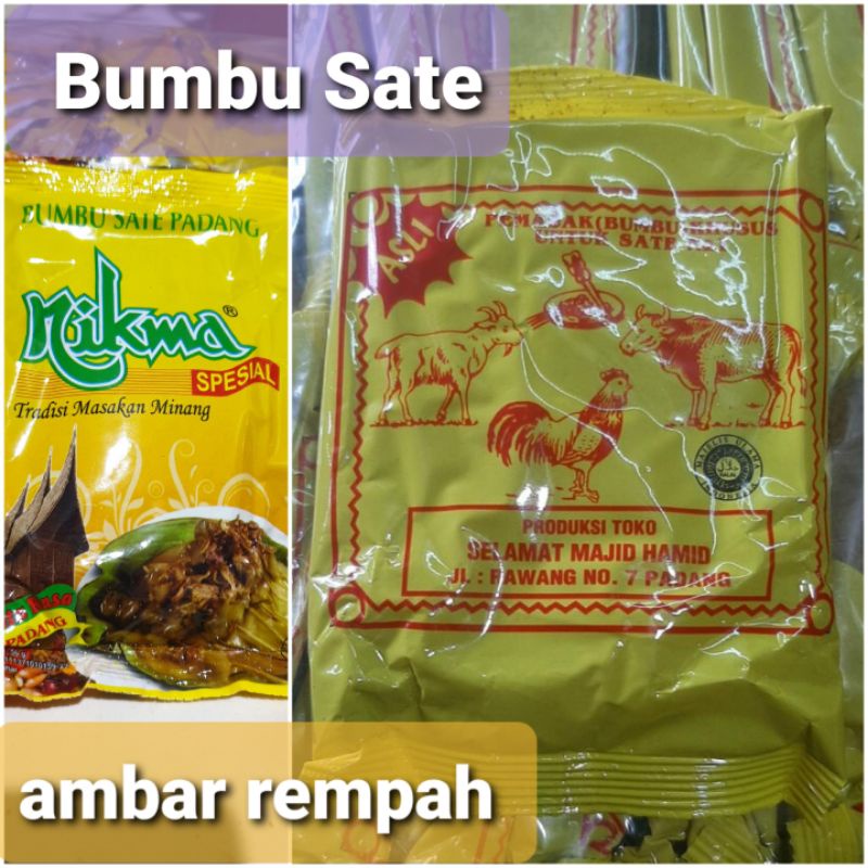 

Bumbu sate padang 50gram.