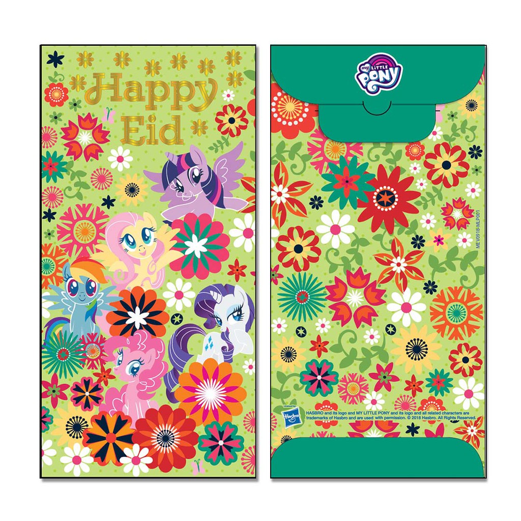 

SOMETHING SWEET CARDS - MONEY ENVELOPES LARGE - ANGPAO - LEBARAN - MY LITTLE PONY - MLP001