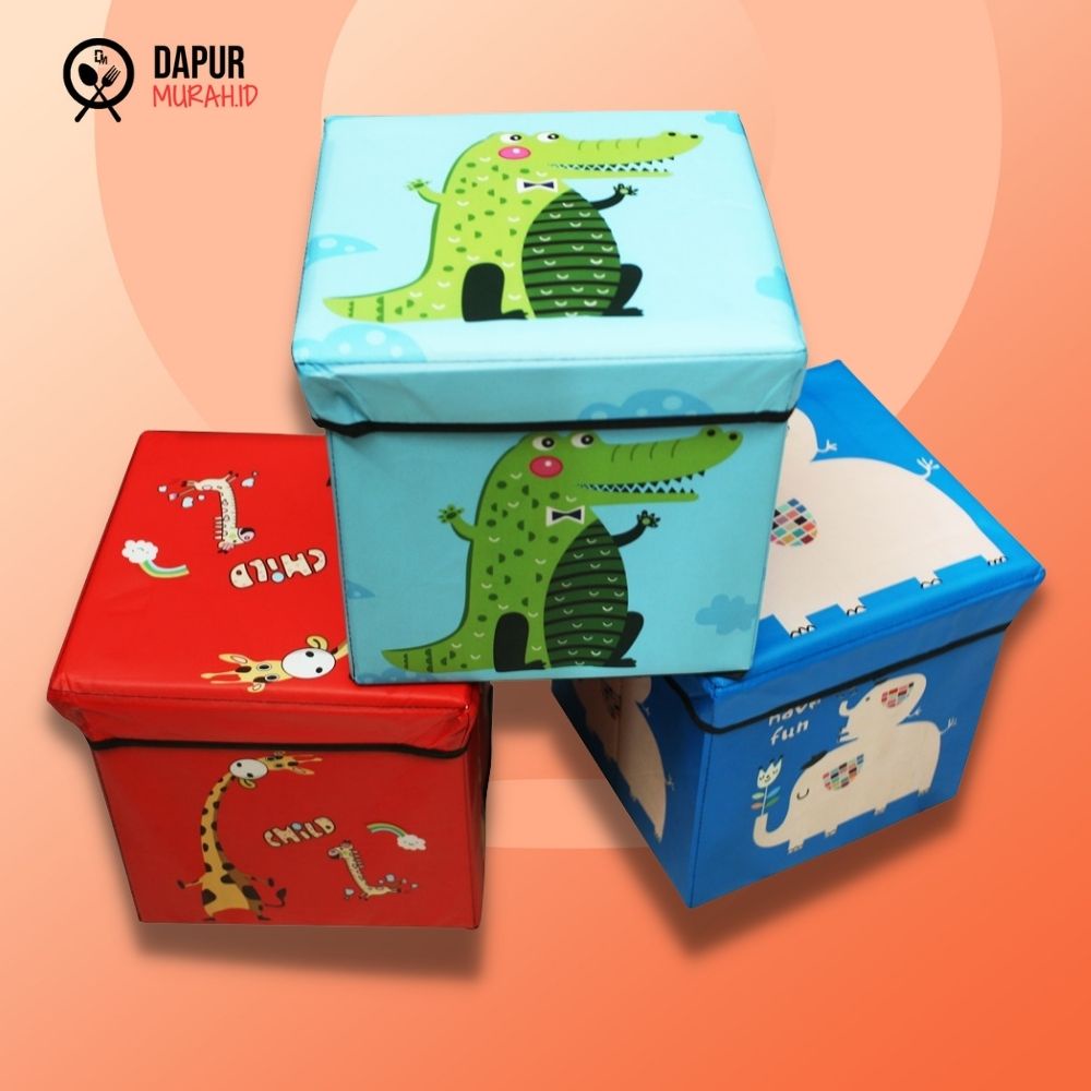 Tempat Penyimpanan Karakter Lucu - Animal Storage Box