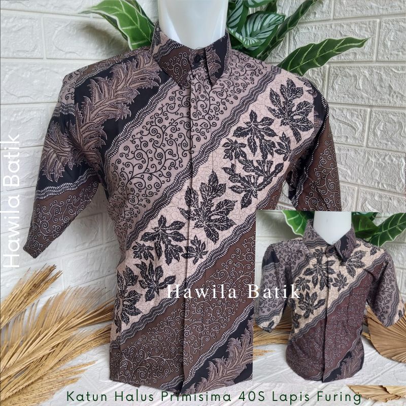 Couple Batik Ayah Anak Berkualitas Premium