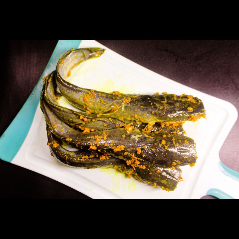 

lele bumbu kuning frozen (isi 4 ekor) gratis sambal