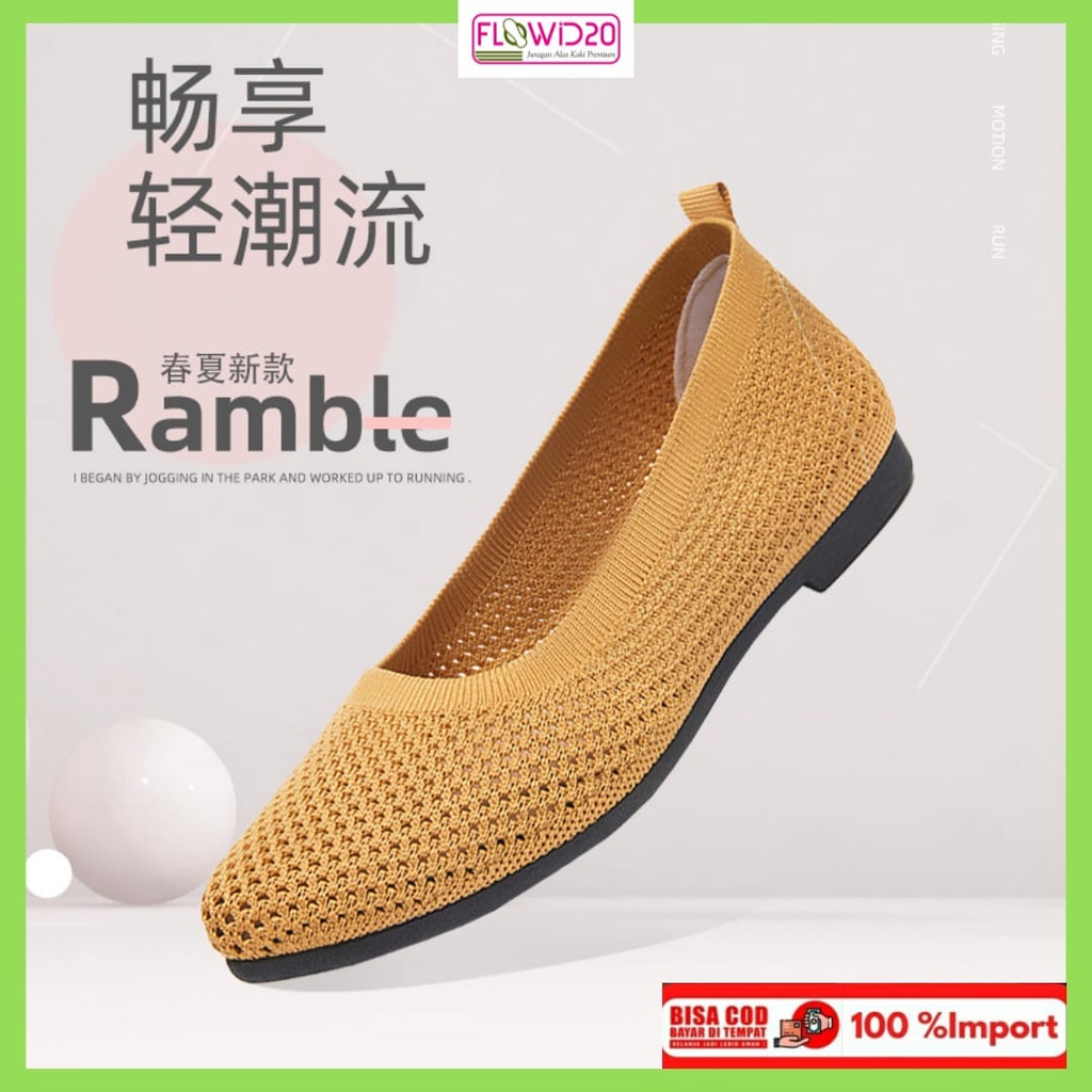 flat shoes rajut import 111 sepatu rajut wanita import sepatu kerja rajut