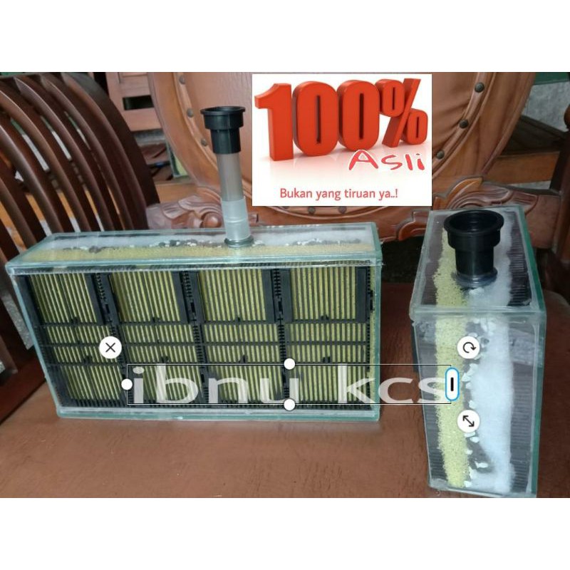 Filter internal aquarium tanpa kuras ukuran jumbo tanpa pompa