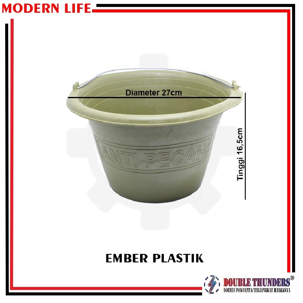 Ember Plastik / Ember Cor Kecil / Ember Semen