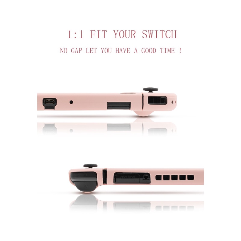 Casing Soft Case Tpu Motif Kartun Kucing / Semangka Pink Untuk Nintendo Switch