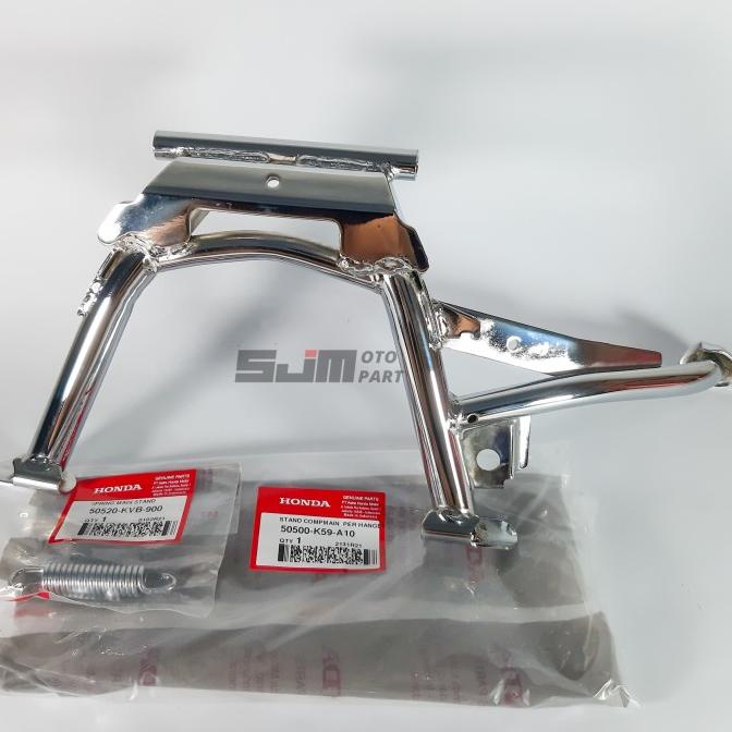 STANDAR TENGAH 2 CHROME + PER VARIO 125 / VARIO 150 OLD NEW ORIGINAL