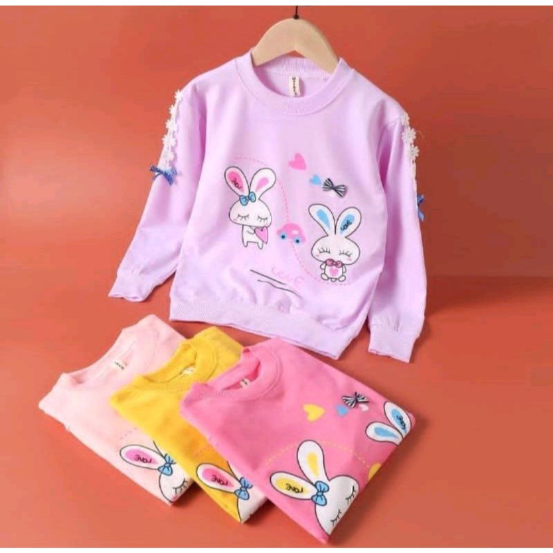 SWEATER ANAK PEREMPUAN USIA 2-11 TAHUN / SWITER ANAK IMPORT / SWEATER ANAK