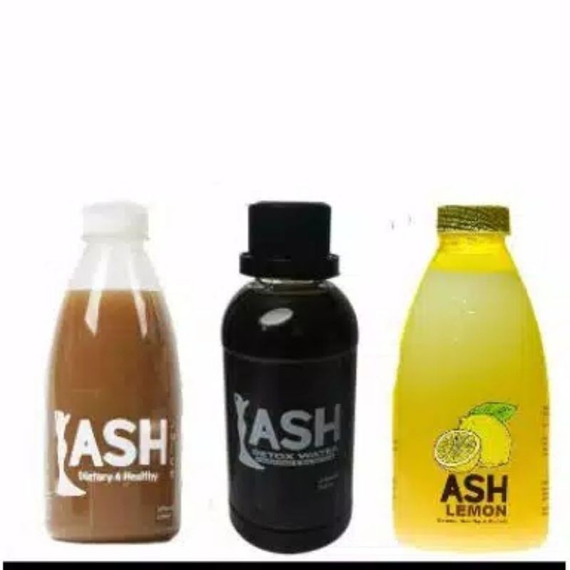 Paket Premium Ash Juice+Detox+Lemon 350Ml