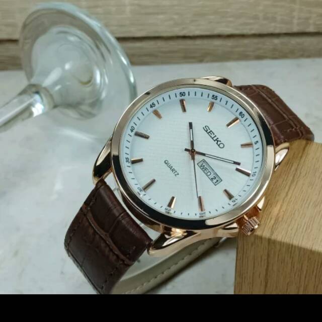 Jam tangan seiko jam tangan kulit