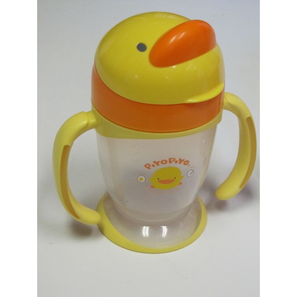 Piyopiyo 4 - Step Training cup ( Spout ) Duck - Billed Style