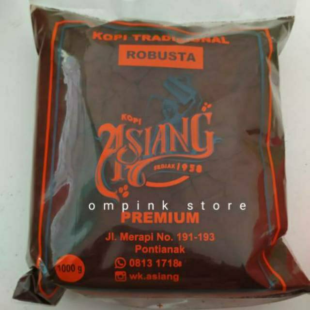 

Kopi Bubuk Asiang Asli Pontianak 1 kg