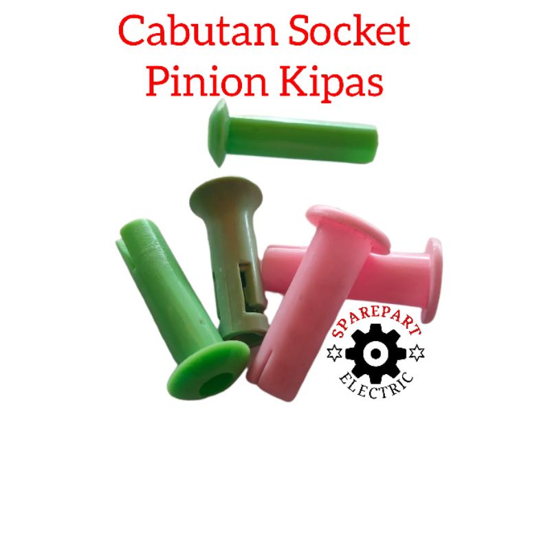 SOCKET - PINION CABUTAN GEARBOX KIPAS ANGIN UNIVERSAL