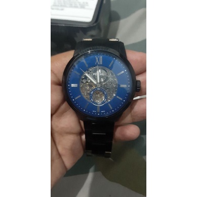 Fossil Townsman 48 mm Automatic Black Stainless Steel Watch ME3182