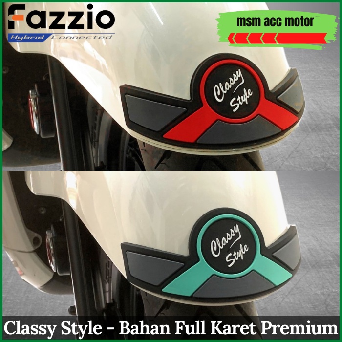 Cover Spakbor Depan Fazzio Full Karet Premium Tebal