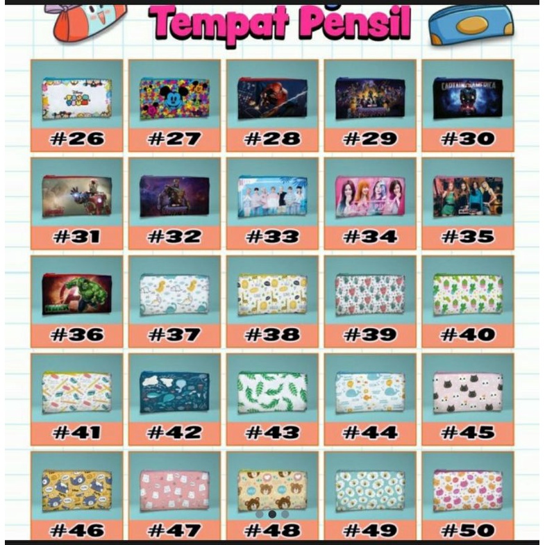 

Tempat pensil anak bisa custom gambar ditambah tulisan nama anak dan foto, size 22×11cm