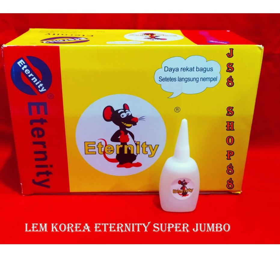 

Best Produk BJBKN LEM KOREA ETERNITY SUPER JUMBO ASLI / LEM ETERNITY GAMBAR TIKUS ASLI / LEM SETAN / LEM SERBAGUNA / LEM POWER GLUE / LEM ALTECO 49 Bestseller
