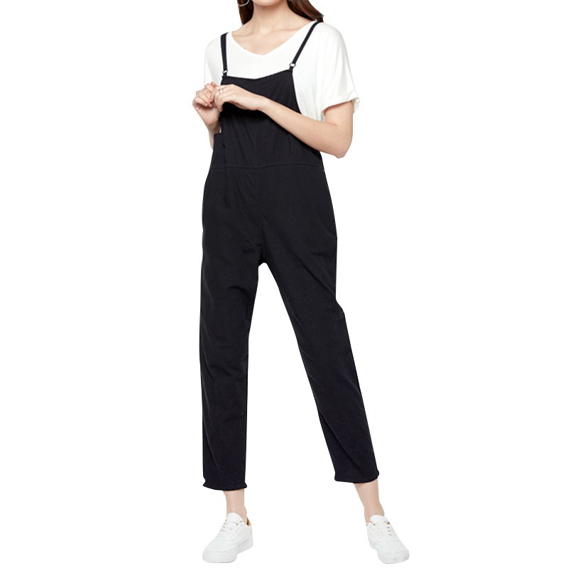 BAJU TAHUN BARU KEKINIAN MODEL CEWEK KOREAN KPOP LUCU SP/ ZANZEA Jumpsuit Longgar Ukuran Besar