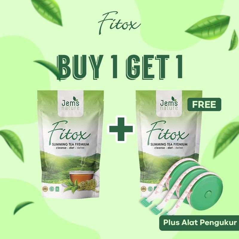 FITOX Slimming Tea Premium Buy 1 Get 1 Free