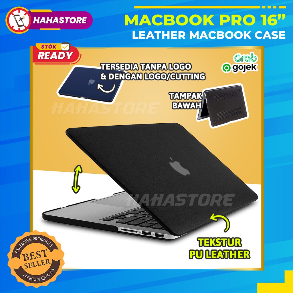 Apple MacBook Pro 16 inch 2019 2020 A2141 Leather Case Soft Shell Skin Casing Cover Laptop