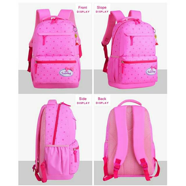 Tas Ransel Anak Sekolah Karakter Fashion Kids Backpack Cute Murah