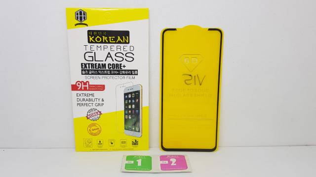 KOREAN Tempered Glass Vivo V15 6.53 inchi FULL SCREEN Guard TG 5D Vivo V15 FULL GLUE Anti Gores Kaca