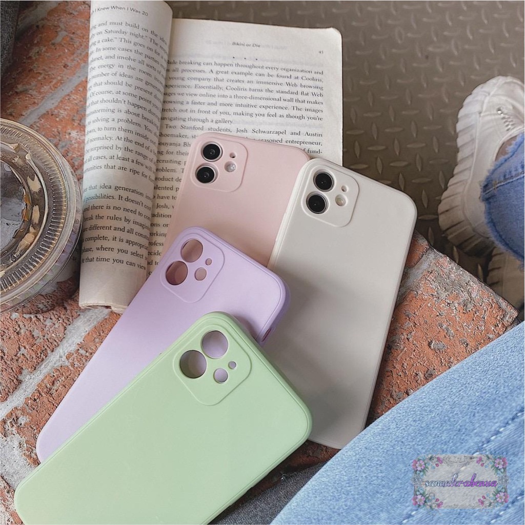 SOFTCASE MACARON PELINDUNG KAMERA SAMSUNG A03 A32 A42 M42 A50 A50S A30S  A51 M40S A515F SB2823