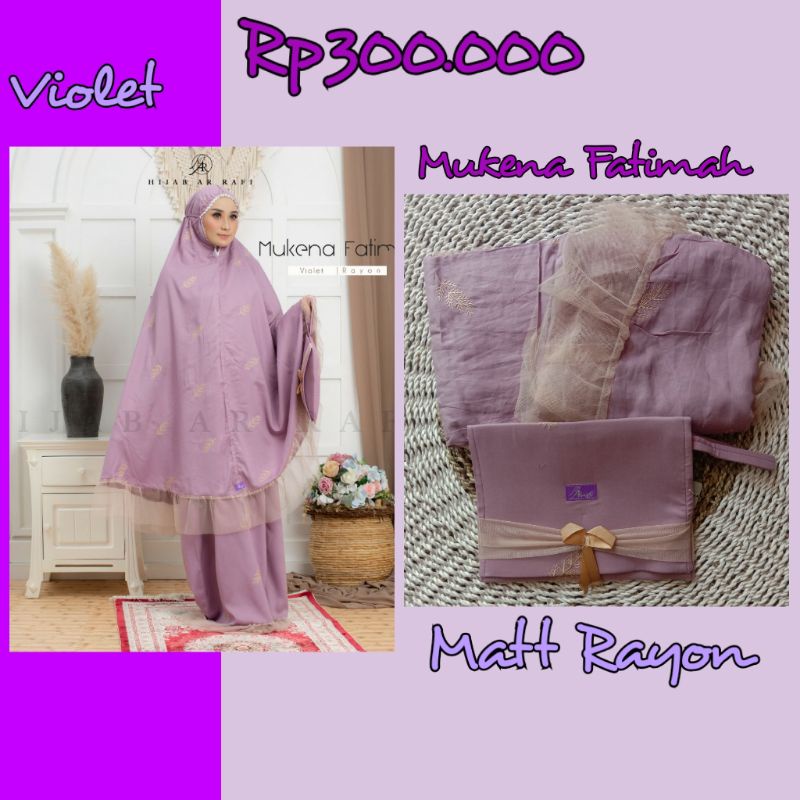 Mukena Fatimah