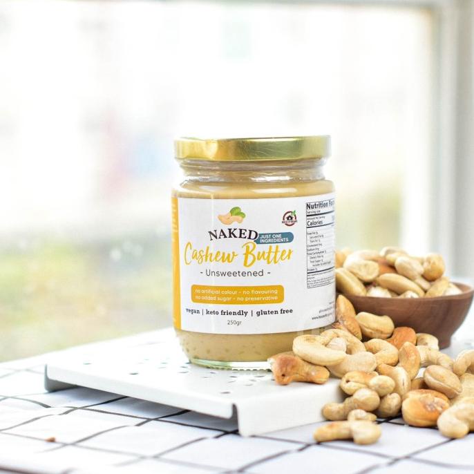 

Naked Cashew Butter Unsweetened 250 Gr