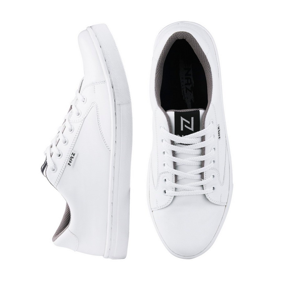 Sepatu Sneakers Putih Casual Pria Cowok DEDRICK NAZ Amron Store