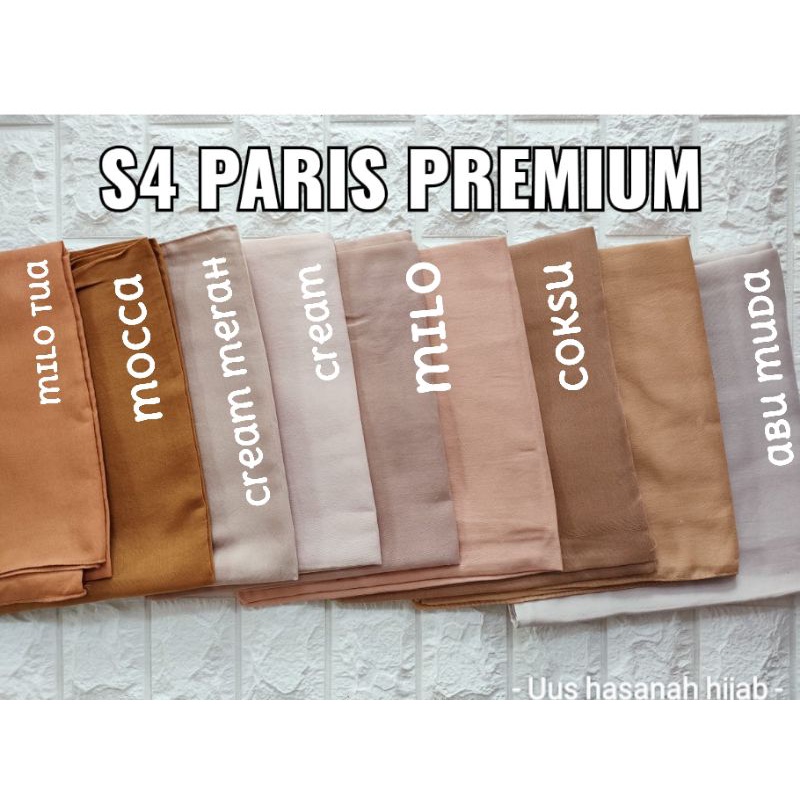 [SEGIEMPAT PARIS PREMIUM]••jilbab segiempat paris voal polos