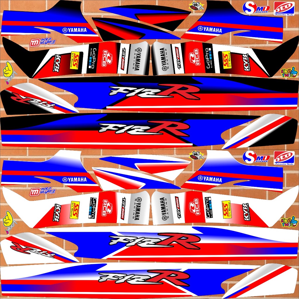 STIKER BODY  MOTOR F1 ZR