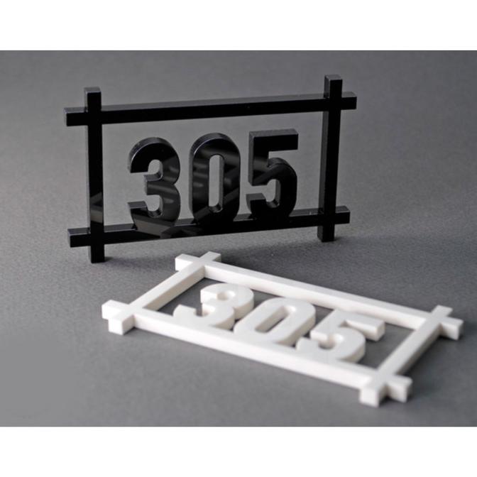 NOMOR KAMAR KOS HOTEL AKRILIK / NOMOR KAMAR HOTEL KOST / ANGKA ACRYLIC helloto99 dijamin