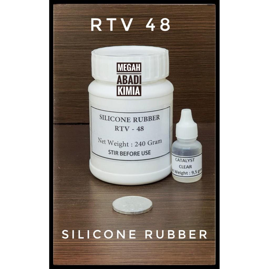 Silicone Rubber RTV 48 240 Gram