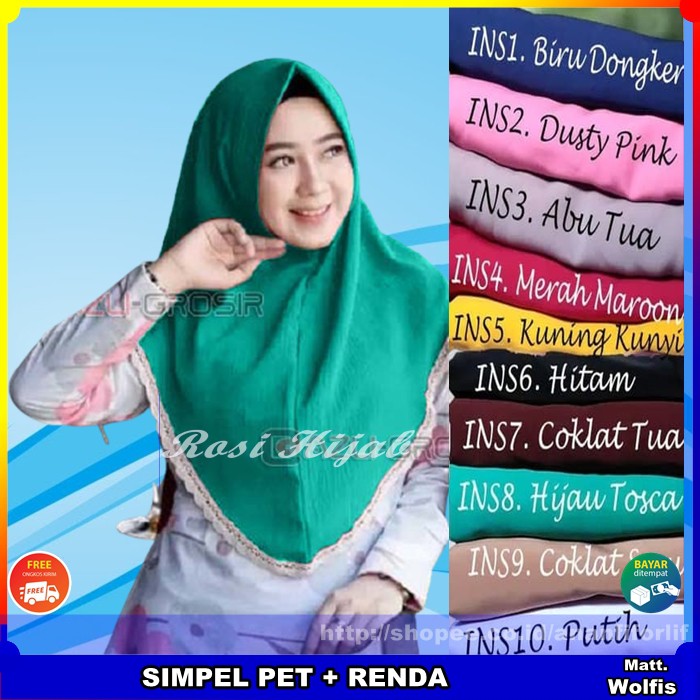 Jilbab Renda / Audi renda jumbo HIJAB audy renda KERUDUNG renda audy JILBAB renda pinguin INSTAN