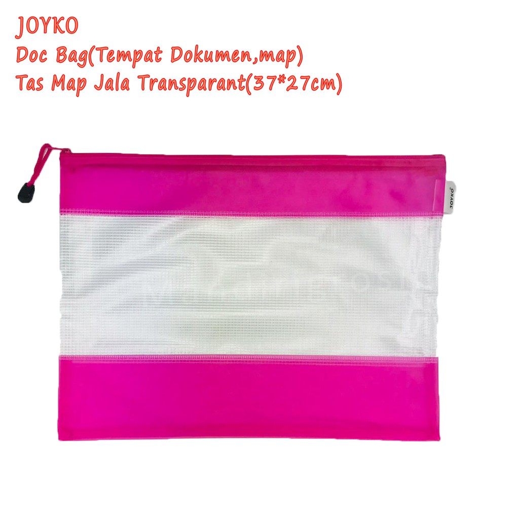 Doc Bag * Joyko * Tas Map Jala * Transparan * DCB-34B4