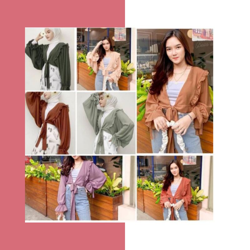 APRILA CARDY / APRILIA CARDY / CARDIGAN MARION  / MIRANTI OUTER CARDIGAN / OUTER RUBIYA