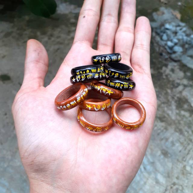 Cincin kaokka ukir rajah sulaiman