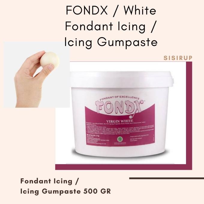 

paling diminati] Fondant Icing 500 GR / Fondx / Icing Gum Paste