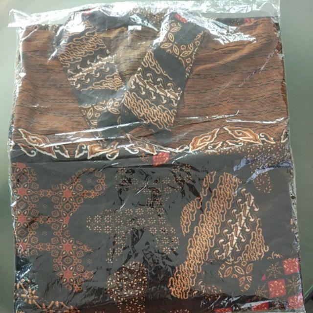 Kemeja Murah Berkualitas Sekar Jagad Hrb 021 By Bosbatik Pekalongan Sogan Risna 021 Batik Pekalongan