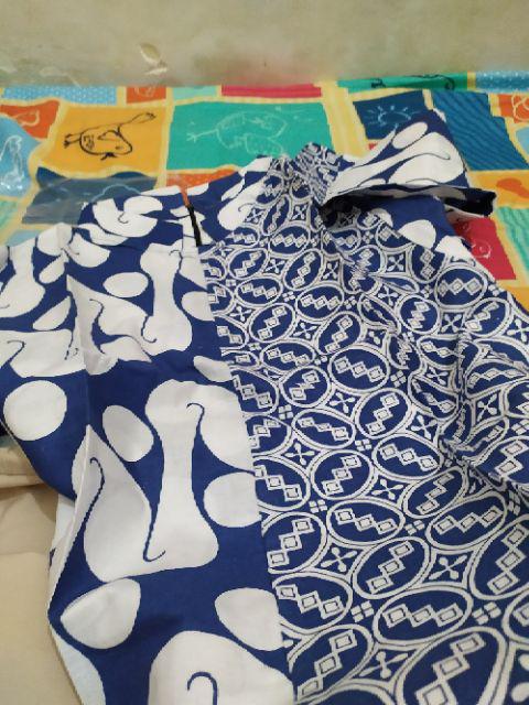 Terlaris Serut Genes Jelita Tunic Navbor Yelbor Whitbor Creambor Tunik Batik Modern Hrb030 Dolbi Dob