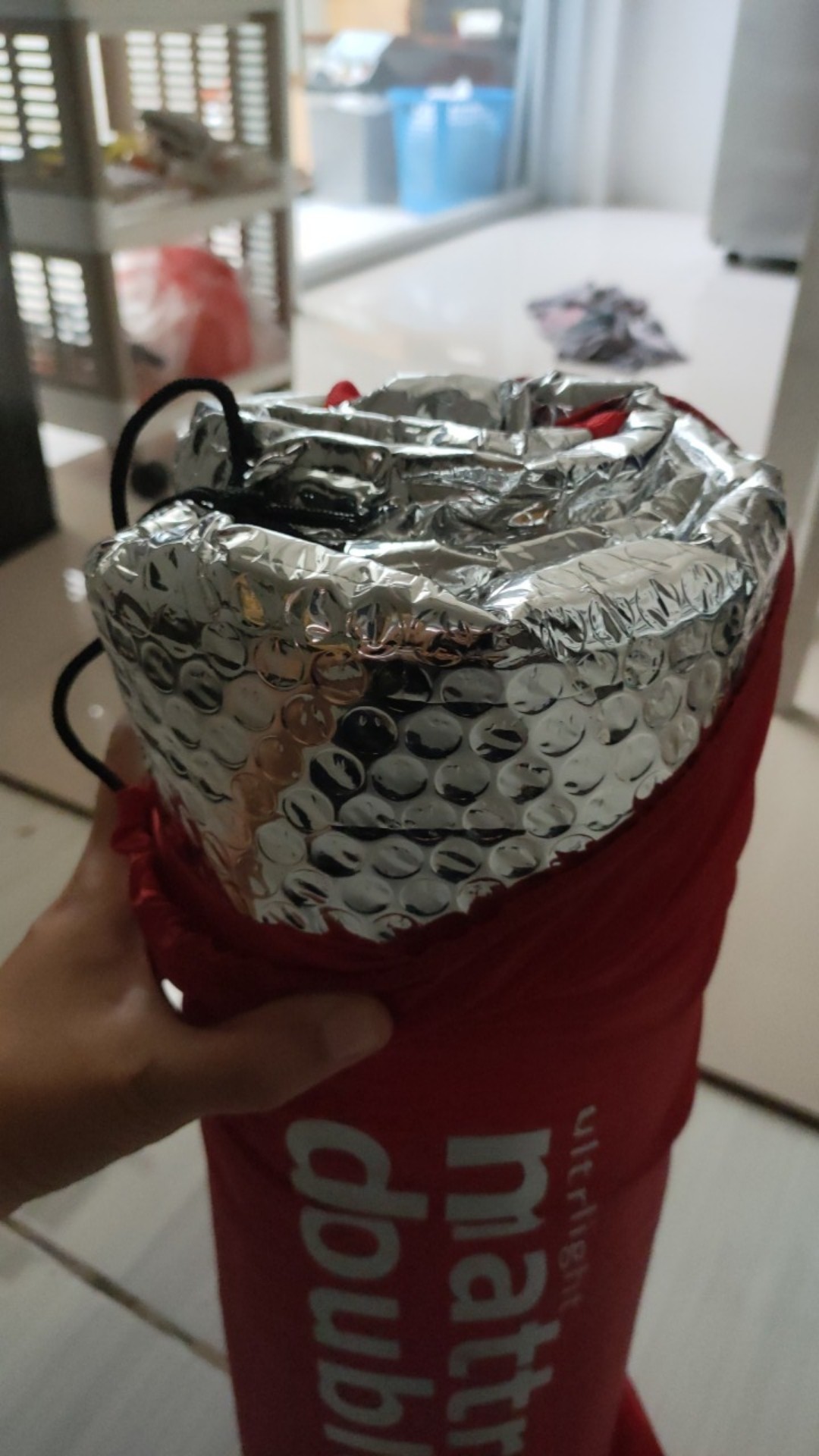 Matras Aluminum Foil Double Side Matras Camping Hiking Outdoor