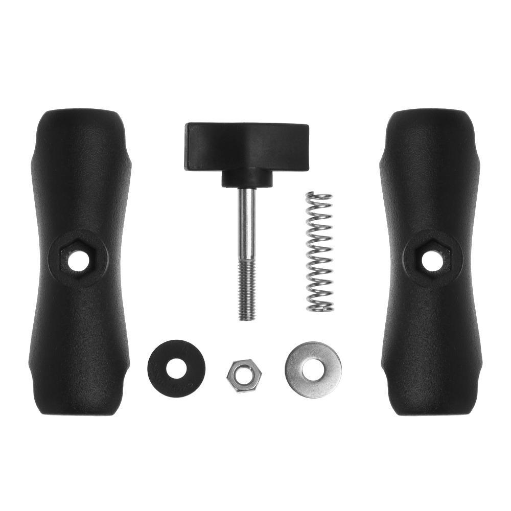 Suyo 65mm Atau 95mm Double Socket Arm Tahan Lama Sepeda Motor Action Camera Aksesoris Phone Holder