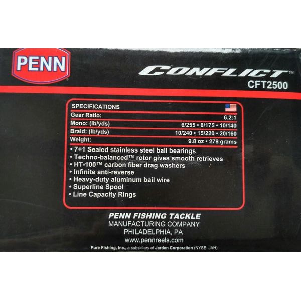 EXCLUSIVE Reel Penn Conflict  2500 LARIS