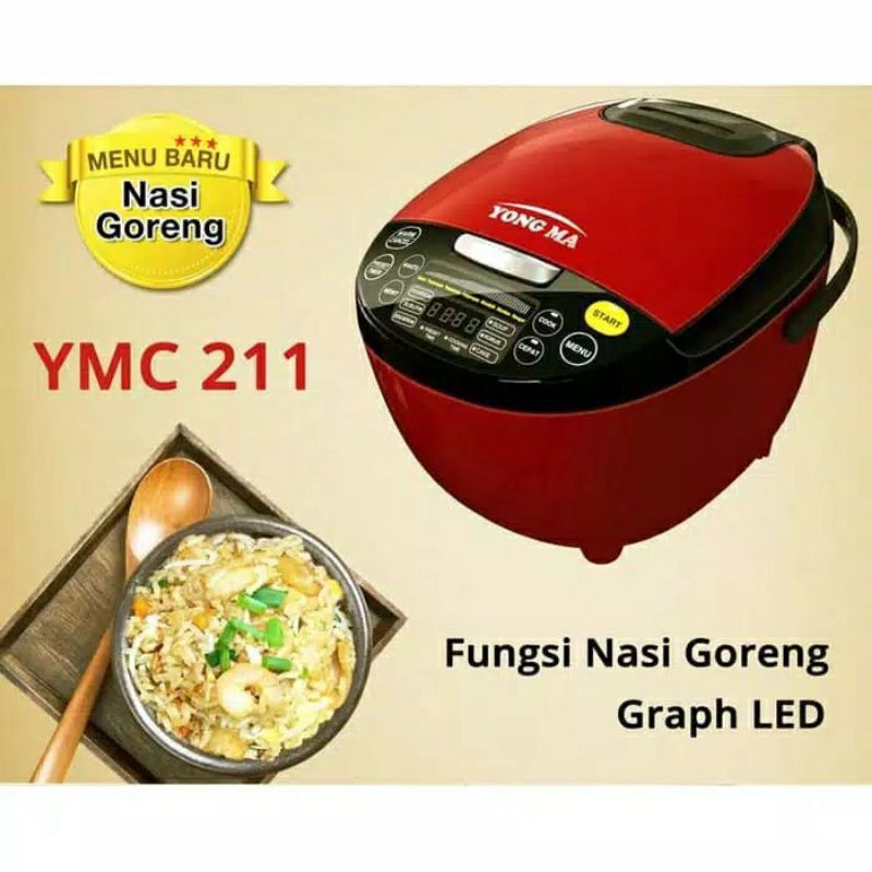 magicom yong ma digital 2liter garansi resmi