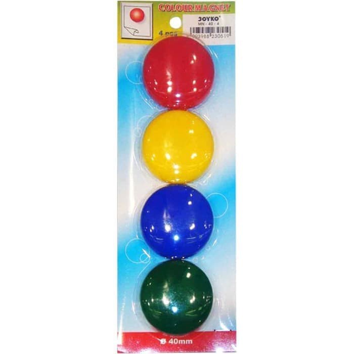 

Magnet Button / Magnet Isi 4 Warna / Joyko MN-40-4