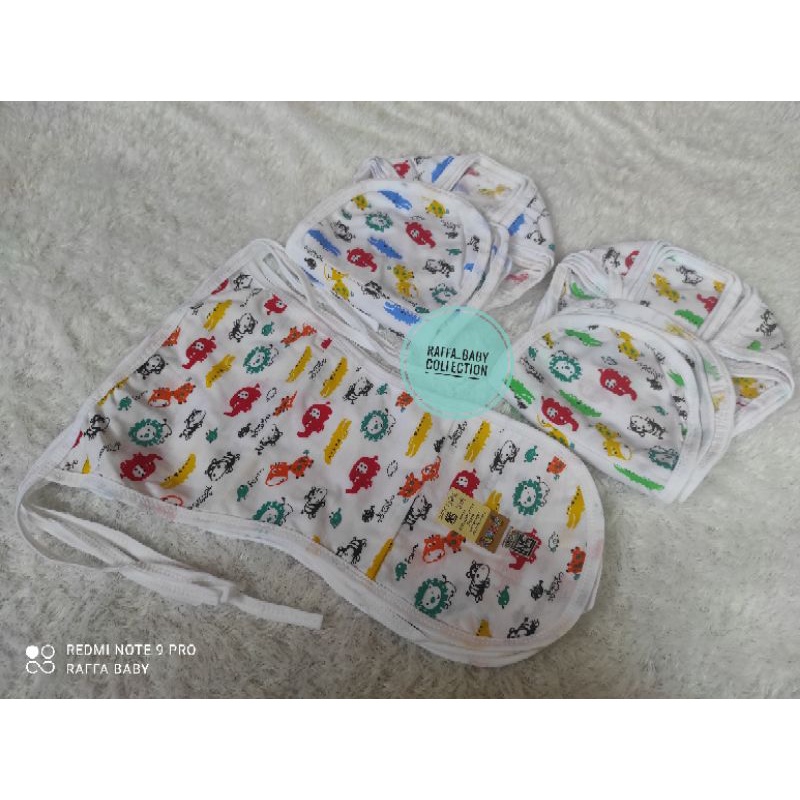 DAFFA SNI ,,3pcs POPOK SAMBUNG KATUN PUTIH MOTIF