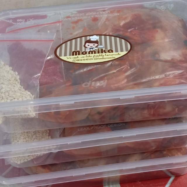 

Kimchi sawi packing 250gr,500gr,1kg