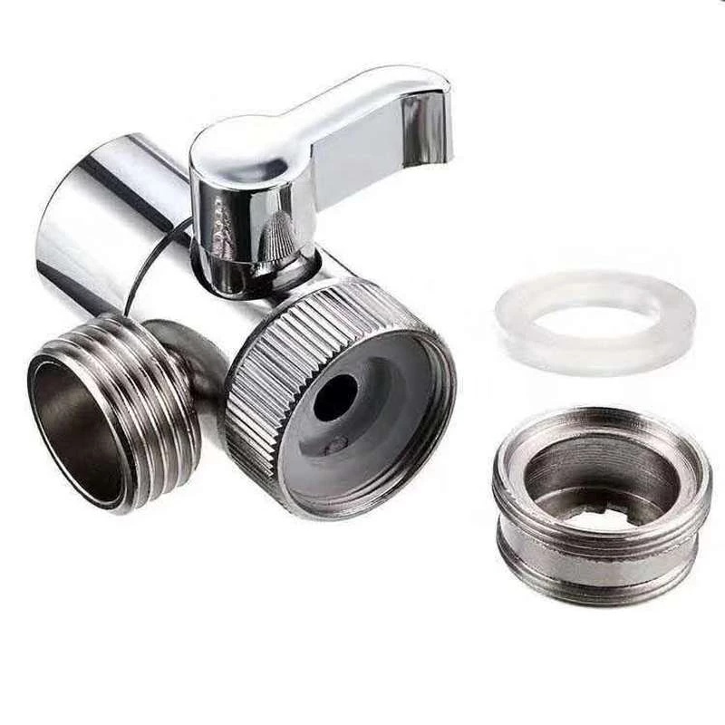 [Bathroom Sink Faucet Splitter Diverter Valve] [Water Tap Connector] [Faucet Switch Adapter]