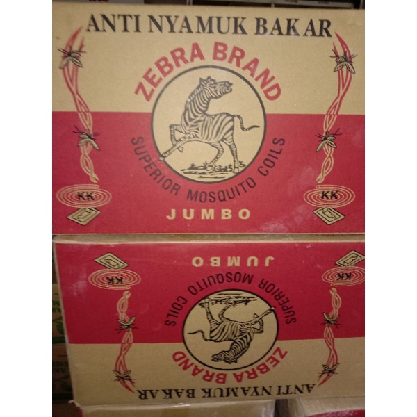 obat nyamuk bakar merek zebra jumbo