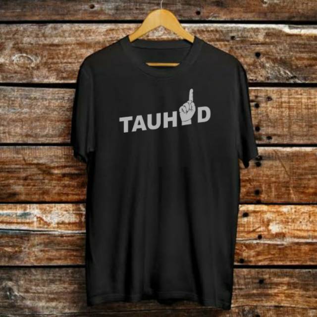 kaos tauhid bahan katun combed 30s ready S M L XL XXL